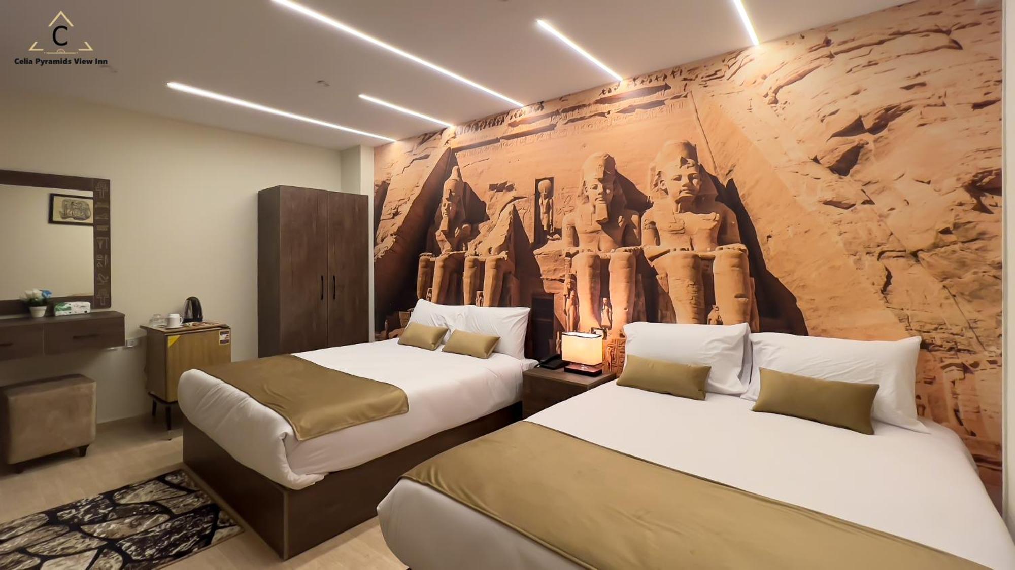 Celia Pyramids View Inn Nazlet el-Sisi Екстер'єр фото