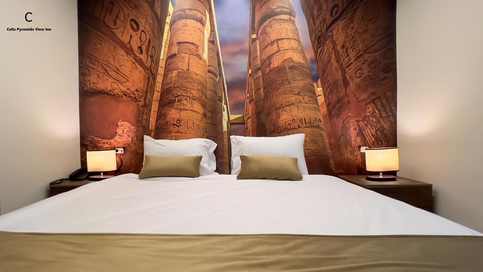 Celia Pyramids View Inn Nazlet el-Sisi Екстер'єр фото