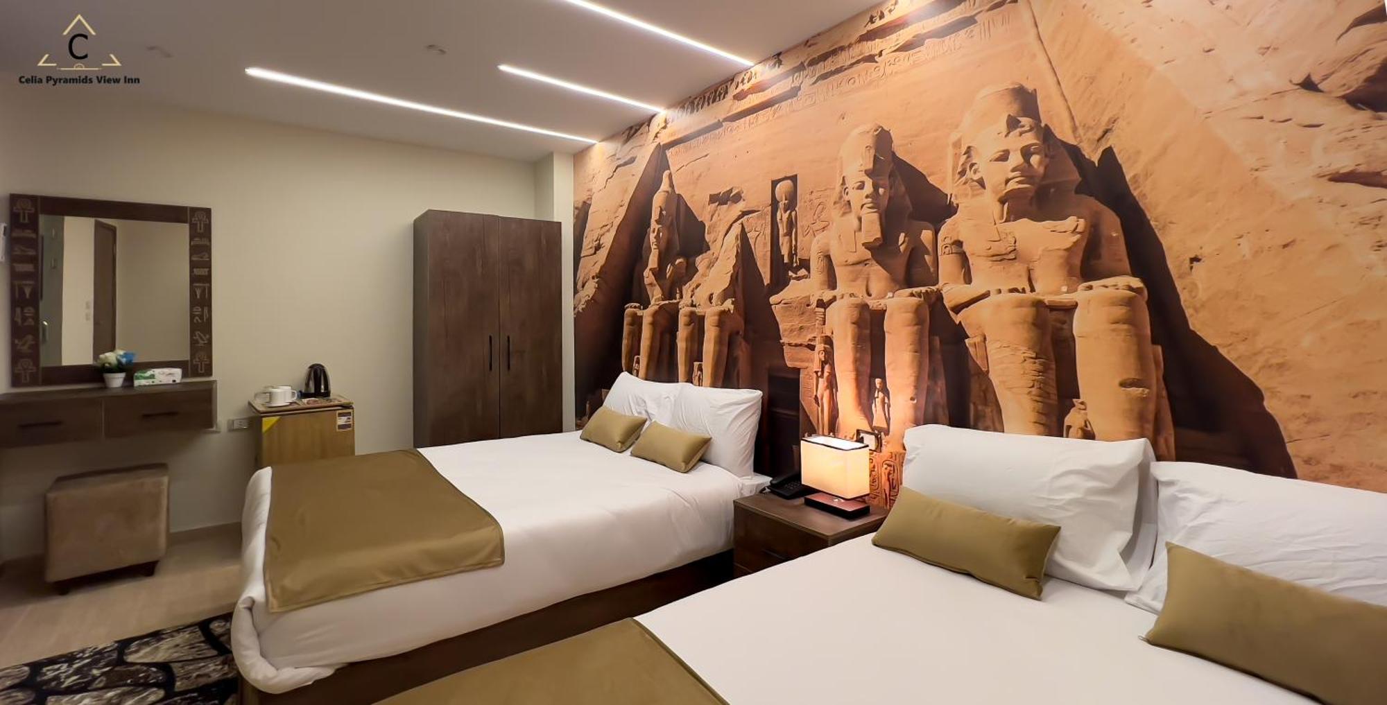 Celia Pyramids View Inn Nazlet el-Sisi Екстер'єр фото