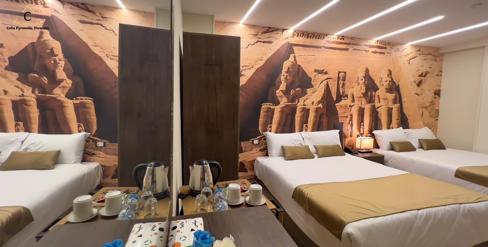 Celia Pyramids View Inn Nazlet el-Sisi Екстер'єр фото