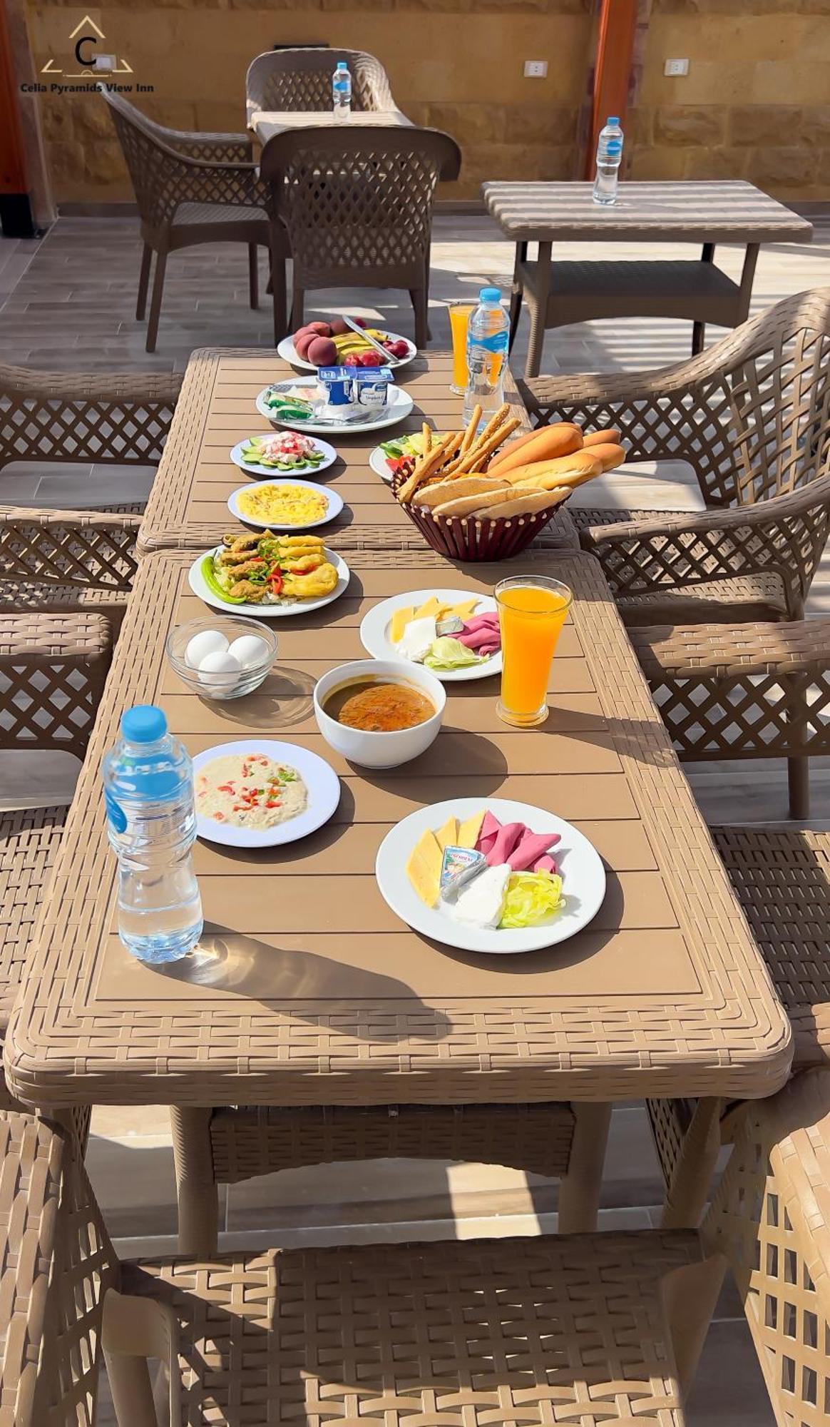 Celia Pyramids View Inn Nazlet el-Sisi Екстер'єр фото