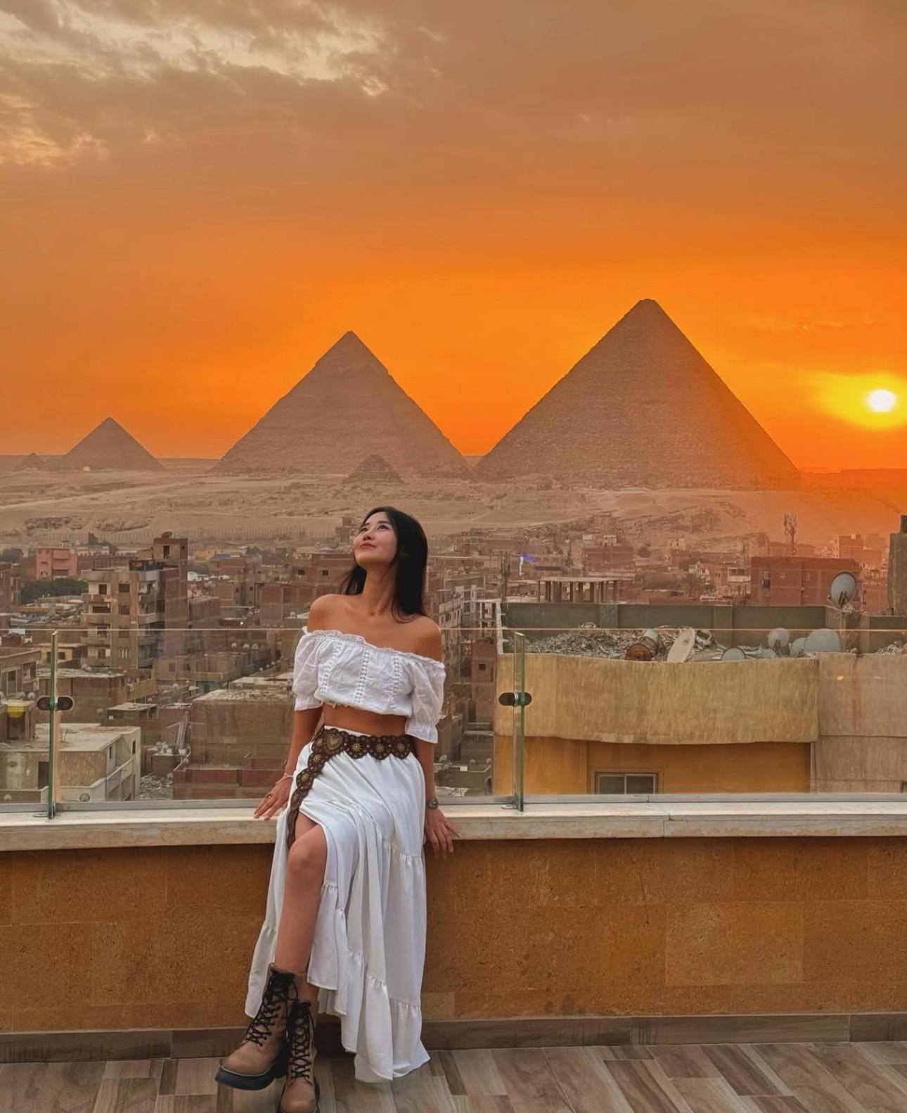 Celia Pyramids View Inn Nazlet el-Sisi Екстер'єр фото